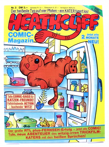 Heathcliff Comic-Magazin Nr. 3: Die Ritter der Katerfreunde von Condor